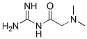 Acetamide, N-(aminoiminomethyl)-2-(dimethylamino)- (9CI) 구조식 이미지
