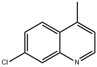 7-chloro-4-methylquinoline Structure