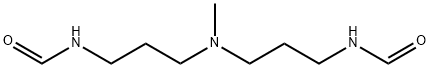 N,N'-[(메틸이미노)비스(3,1-프로판디일)]비스포름아미드 구조식 이미지