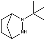 2,3-Diazabicyclo[2.2.1]heptane,  2-(1,1-dimethylethyl)- Structure