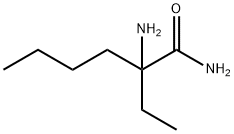 Hexanamide,  2-amino-2-ethyl- Structure