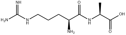 H-ARG-ALA-OH ACOH Structure