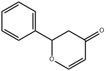 2-PHENYL-2,3-DIHYDRO-PYRAN-4-ONE Structure