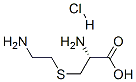 S-(2-AMINOETHYL)-L-CYSTEINE HYDROCHLORIDE 구조식 이미지