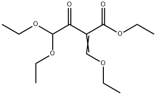 에틸4,4-디에톡시-2-(에톡시메틸렌)-3-옥소부티레이트 구조식 이미지
