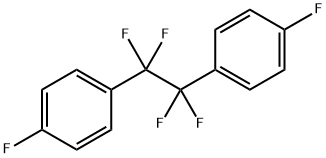 1,2-BIS(4'-FLUOROPHENYL)-1,1,2,2-TETRAFLUOROETHANE Structure