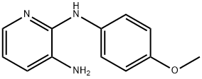 3-Amino-2-(4-methoxyphenyl)amino-pyridine Structure