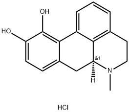 S(+)-APOMORPHINE HYDROCHLORIDE HYDRATE Structure