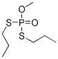 Phosphorodithioic acid S,S-dipropyl O-methyl ester Structure
