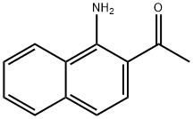 Ethanone, 1-(1-amino-2-naphthalenyl)- Structure