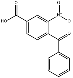 4-Benzoyl-3-nitrobenzoic acid Structure