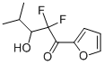 1-Pentanone, 2,2-difluoro-1-(2-furanyl)-3-hydroxy-4-methyl- (9CI) 구조식 이미지