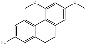 9,10-Dihydro-5,7-dimethoxyphenanthren-2-ol Structure