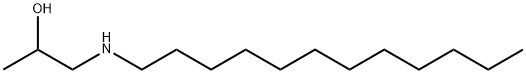 1-(dodecylamino)propan-2-ol Structure