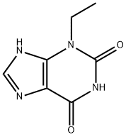 3-Ethyl-3,7-dihydro-1H-purine-2,6-dione Structure