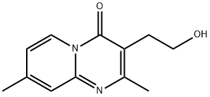 3-(2-hydroxyethyl)-2,8-dimethyl-4H-pyrido[1,2-a]pyrimidin-4-one Structure