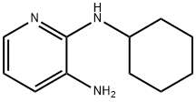 N2-Cyclohexyl-2,3-pyridinediamine Structure