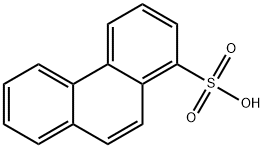 1-Phenanthrenesulfonic acid Structure