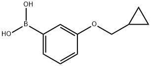 3-(CYCLOPROPYLMETHOXY)BENZENEBORONIC ACID 구조식 이미지