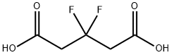 3,3-DIFLUOROPENTANEDIOIC ACID Structure