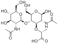N-Acetyl-D-glucosaminyl-(1-4)-N-acetylmuramic Acid Structure