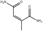 (Z)-2-Methyl-2-butenediamide Structure