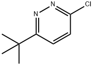 3-CHLORO-6-(1,1-DIMETHYLETHYL)-PYRIDAZINE 구조식 이미지