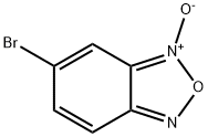6-브로모-2,1,3-벤족사디아졸1-옥사이드 구조식 이미지
