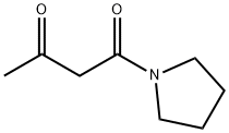 1-(1,3-디옥소부틸)피롤리딘 구조식 이미지