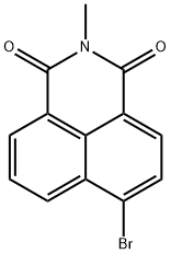 6-bromo-2-methyl-1H-benz[de]isoquinoline-1,3(2H)-dione Structure