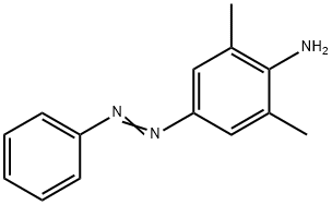 2,6-디메틸-4-(페닐아조)벤젠아민 구조식 이미지