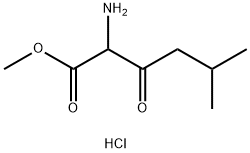 Norleucine, 5-Methyl-3-oxo-, Methyl ester, hydrochloride (9CI) Structure