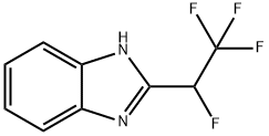2-(1,1,2,2-tetrafluoroethyl)benzimidazole Structure