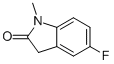 1-METHYL-5-FLUOROOXINDOLE Structure