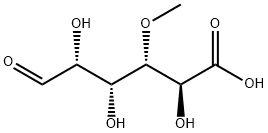 4-O-Methyl-D-glucuronic Acid Structure