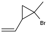 시클로프로판,1-브로모-2-에테닐-1-메틸-(9CI) 구조식 이미지