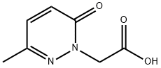 1(6H)-Pyridazineaceticacid,3-methyl-6-oxo-(9CI) 구조식 이미지