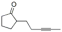 Cyclopentanone, 2-(3-pentynyl)- (9CI) Structure