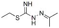 ethyl isopropylidene(thiocarbazimidate) Structure