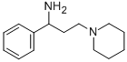 1-Piperidinepropanamine, -phenyl- Structure