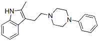 2-Methyl-3-[2-(4-phenyl-1-piperazinyl)ethyl]-1H-indole Structure