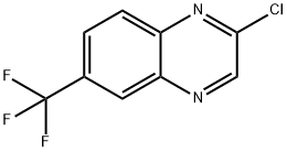 2-클로로-6-(트리플루오로메틸)퀴녹살린 구조식 이미지
