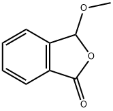 3-Methoxy-1(3H)-isobenzofuranone Structure