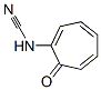Cyanamide, (7-oxo-1,3,5-cycloheptatrien-1-yl)- (9CI) Structure