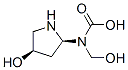 2-Pyrrolidinemethanol, 4-hydroxy-, alpha-carbamate, (2S,4R)- (9CI) Structure