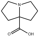 Tetrahedro-1H-pyrrolizine-7a(5H)-carboxylic acid Structure