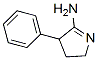 2H-Pyrrol-5-amine,  3,4-dihydro-4-phenyl- Structure