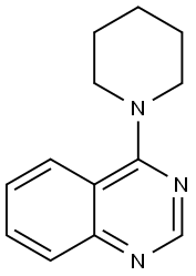 4-(1-PIPERIDINYL)-QUINAZOLINE Structure