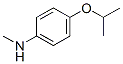 Benzenamine, N-methyl-4-(1-methylethoxy)- (9CI) Structure