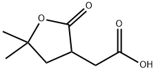 (5,5-DIMETHYL-2-OXO-TETRAHYDRO-FURAN-3-YL)-ACETIC ACID Structure